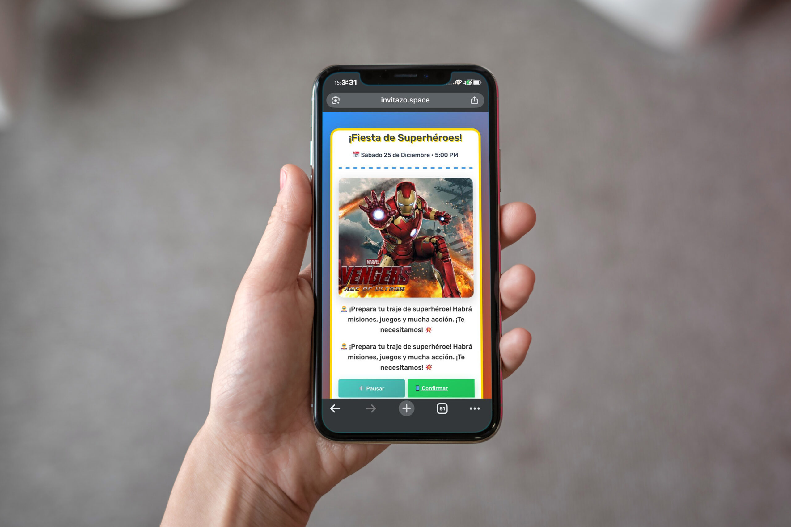 INVITACION DIGITAL ESENCIAL